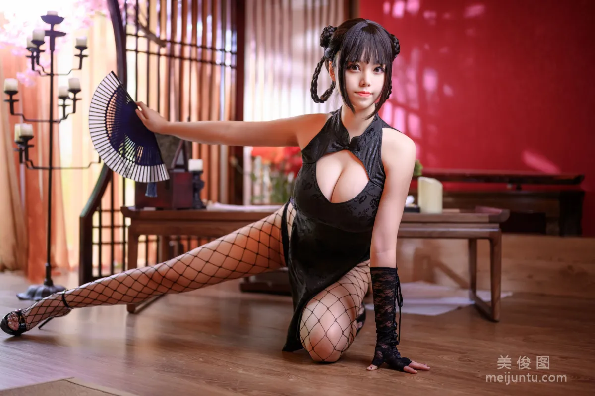 [COS福利] 蜜汁貓裘 - 魔女旗袍 36