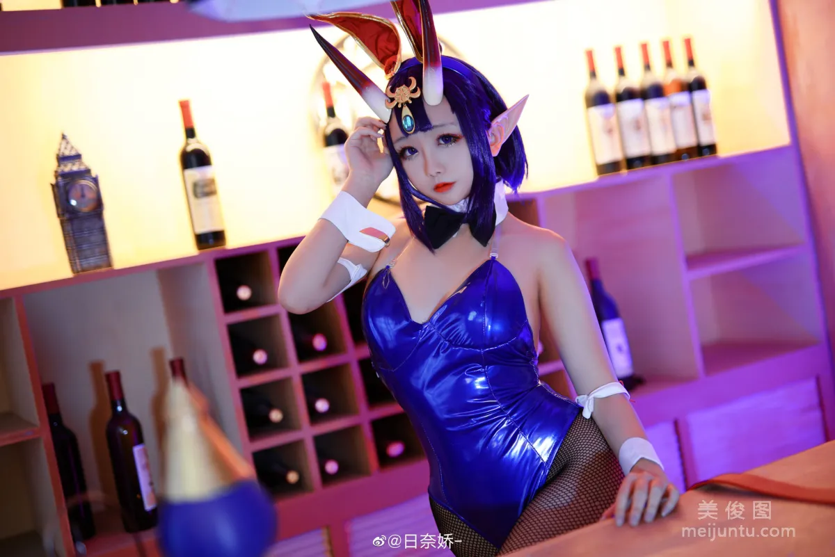 [COS福利] 日奈嬌 - 酒吞童子 兔女郎 2