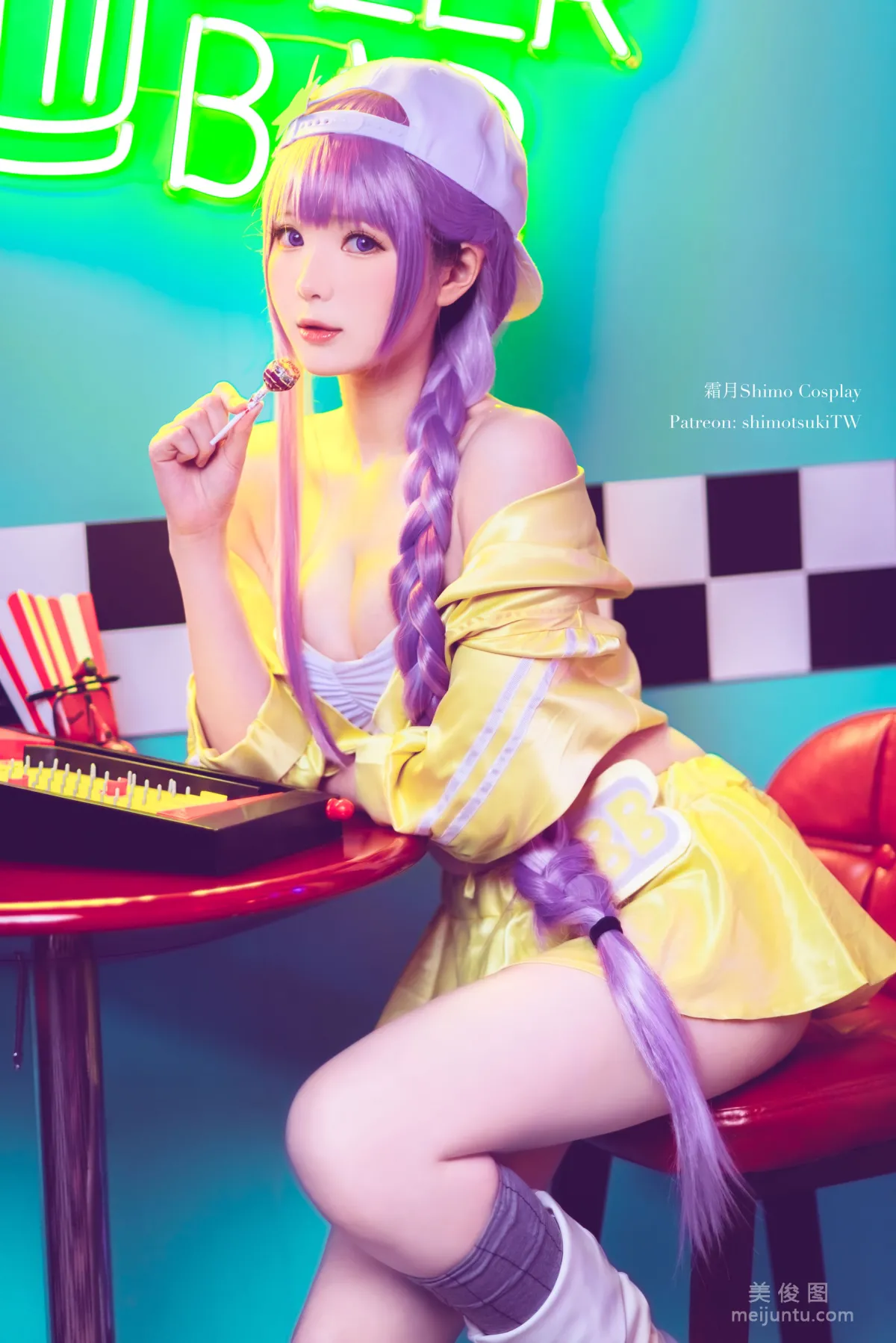 微博妹纸霜月shimo - BB泳装 写真套图5