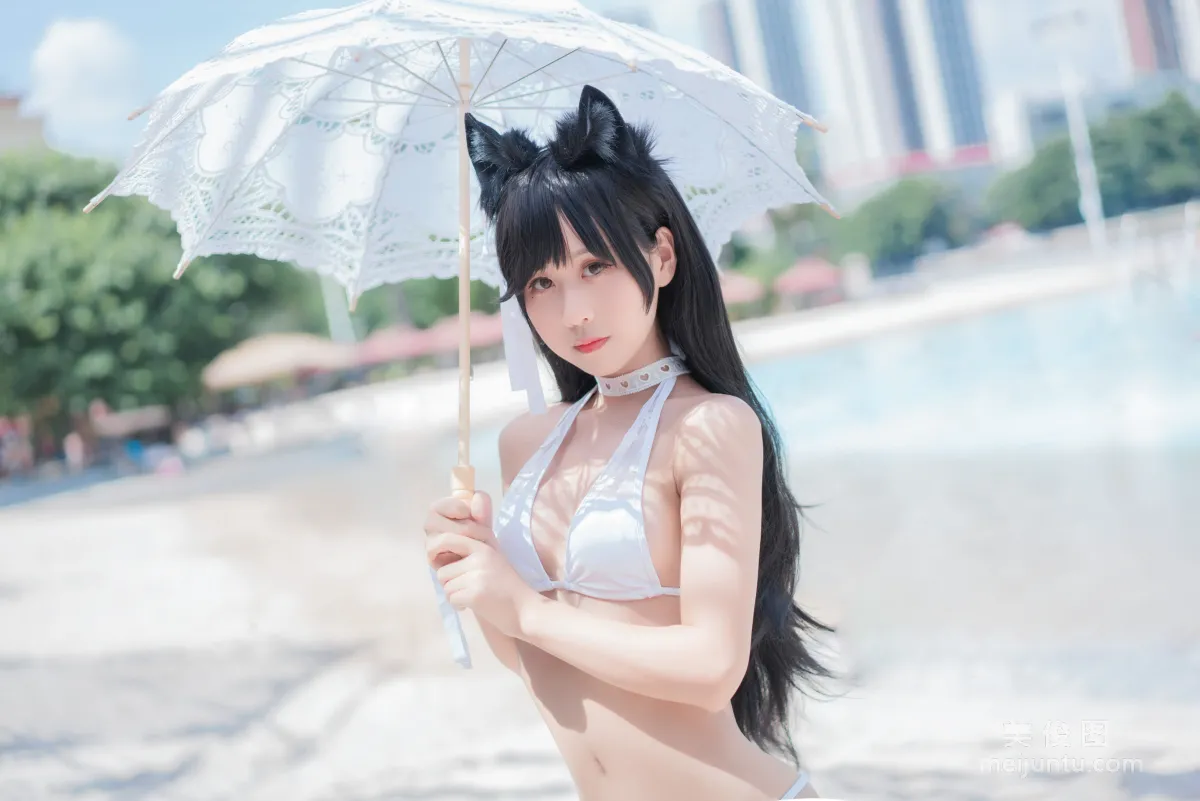 阳光美少女萌芽儿o0 - 爱宕泳装 写真套图8