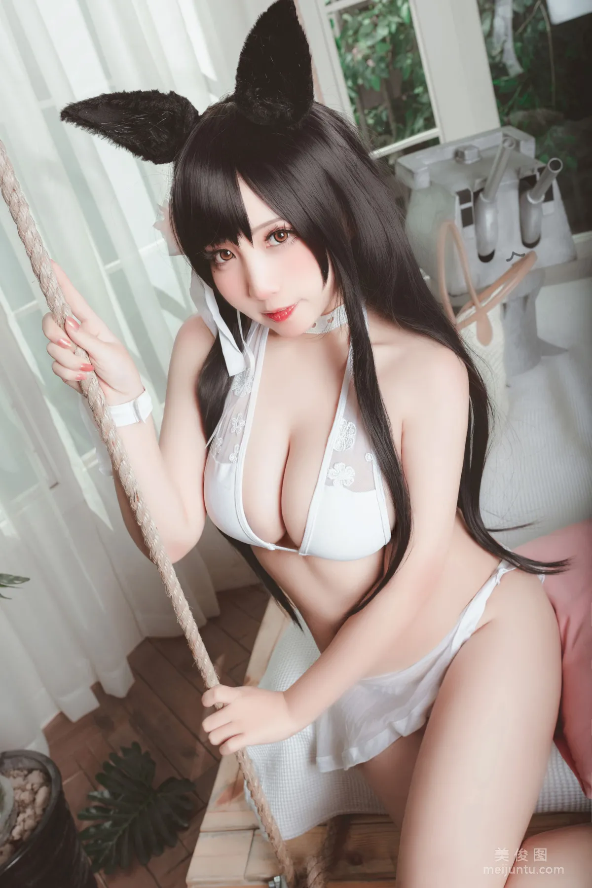 動漫博主貓田聖奈奈 - 愛宕泳裝 盛夏進行曲 3