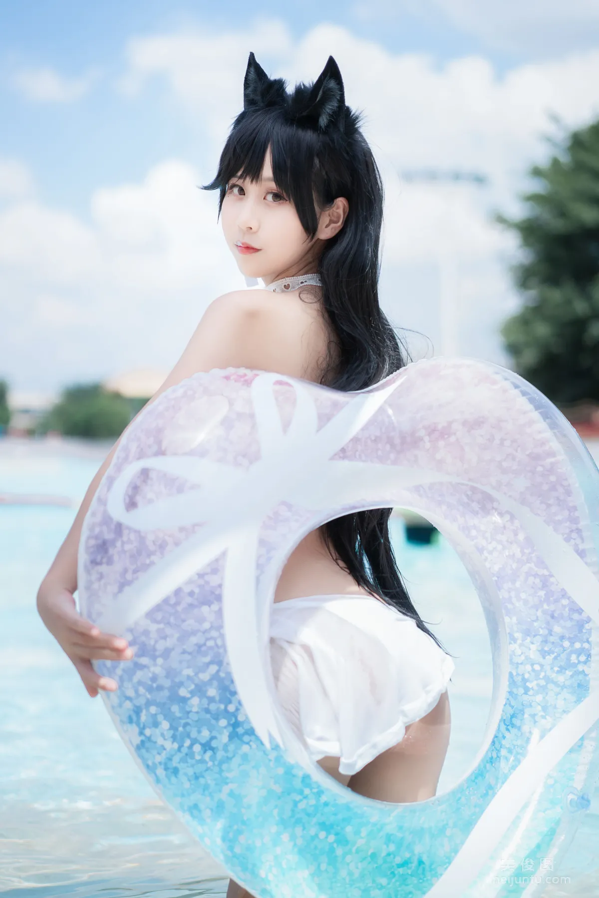 陽光美少女萌芽兒o0 - 愛宕泳裝 寫真套圖 15