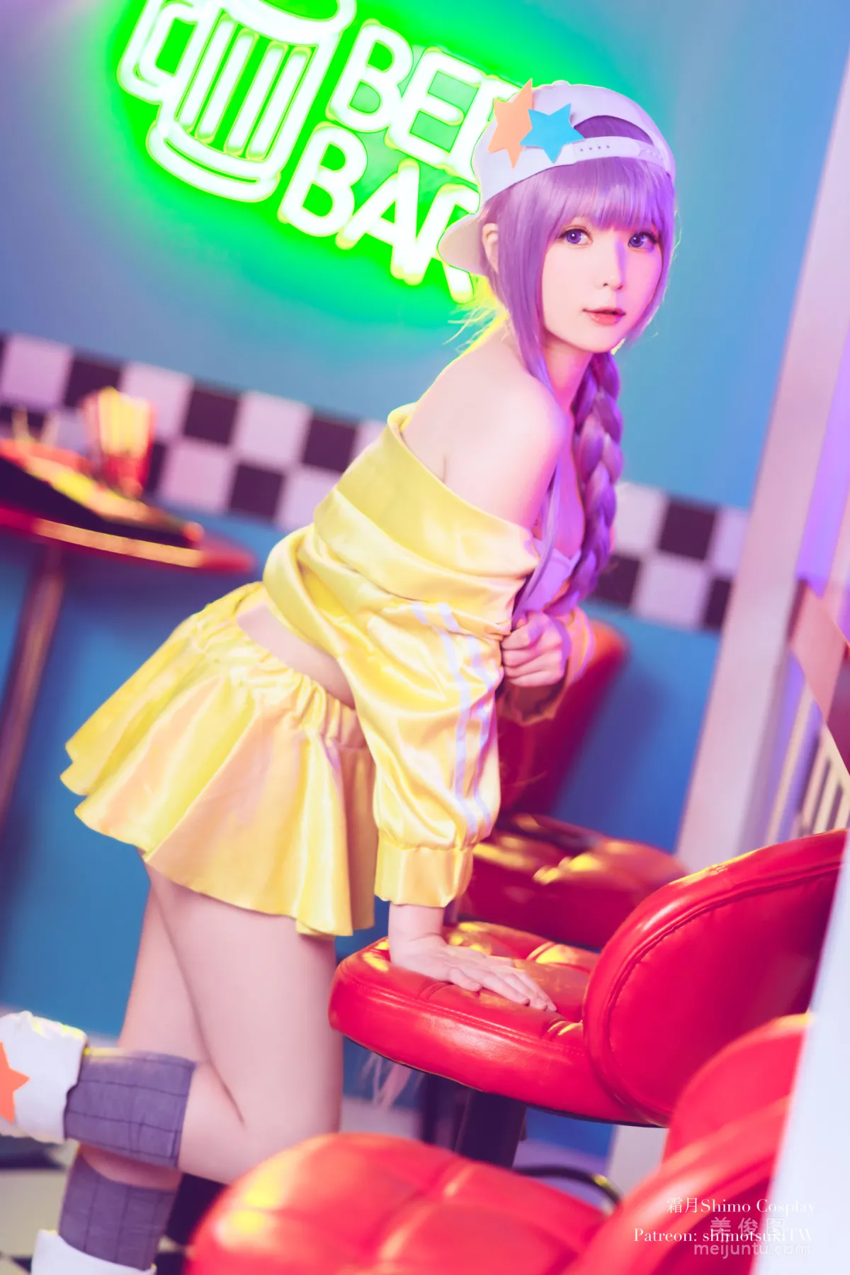 微博妹纸霜月shimo - BB泳装 写真套图8