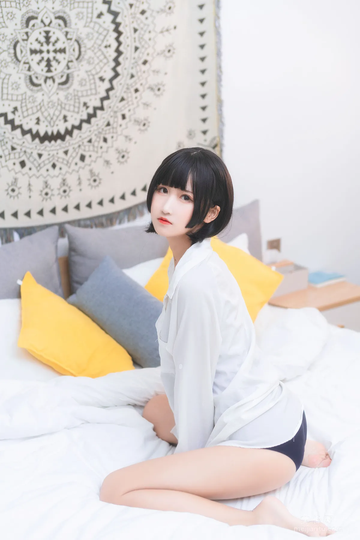 [COS福利] 微博妹子三度_69 - 衬衫日常 写真套图2