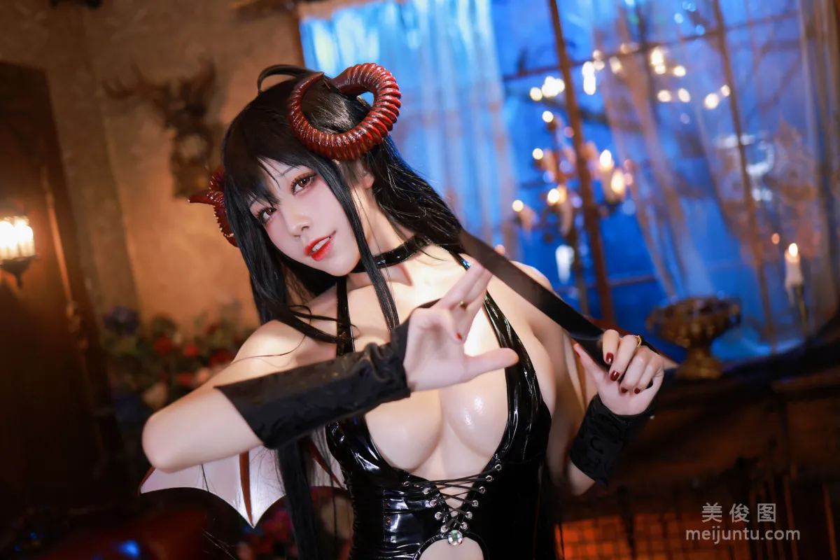 [COS福利] 動漫博主水淼aqua - 大鳳 惡魔 寫真套圖 17