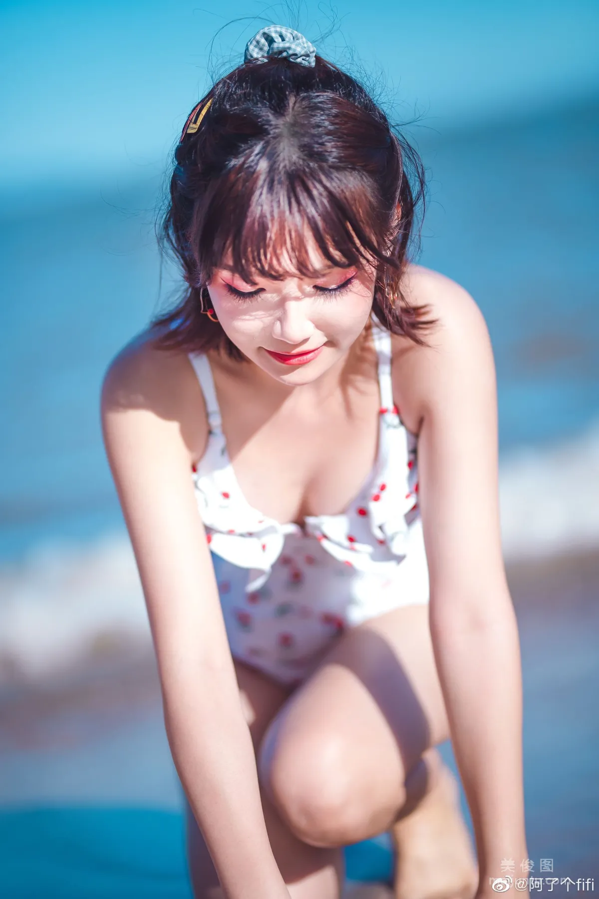 [COS福利] 動漫博主阿了個fifi - 夏天泳裝 寫真套圖 9