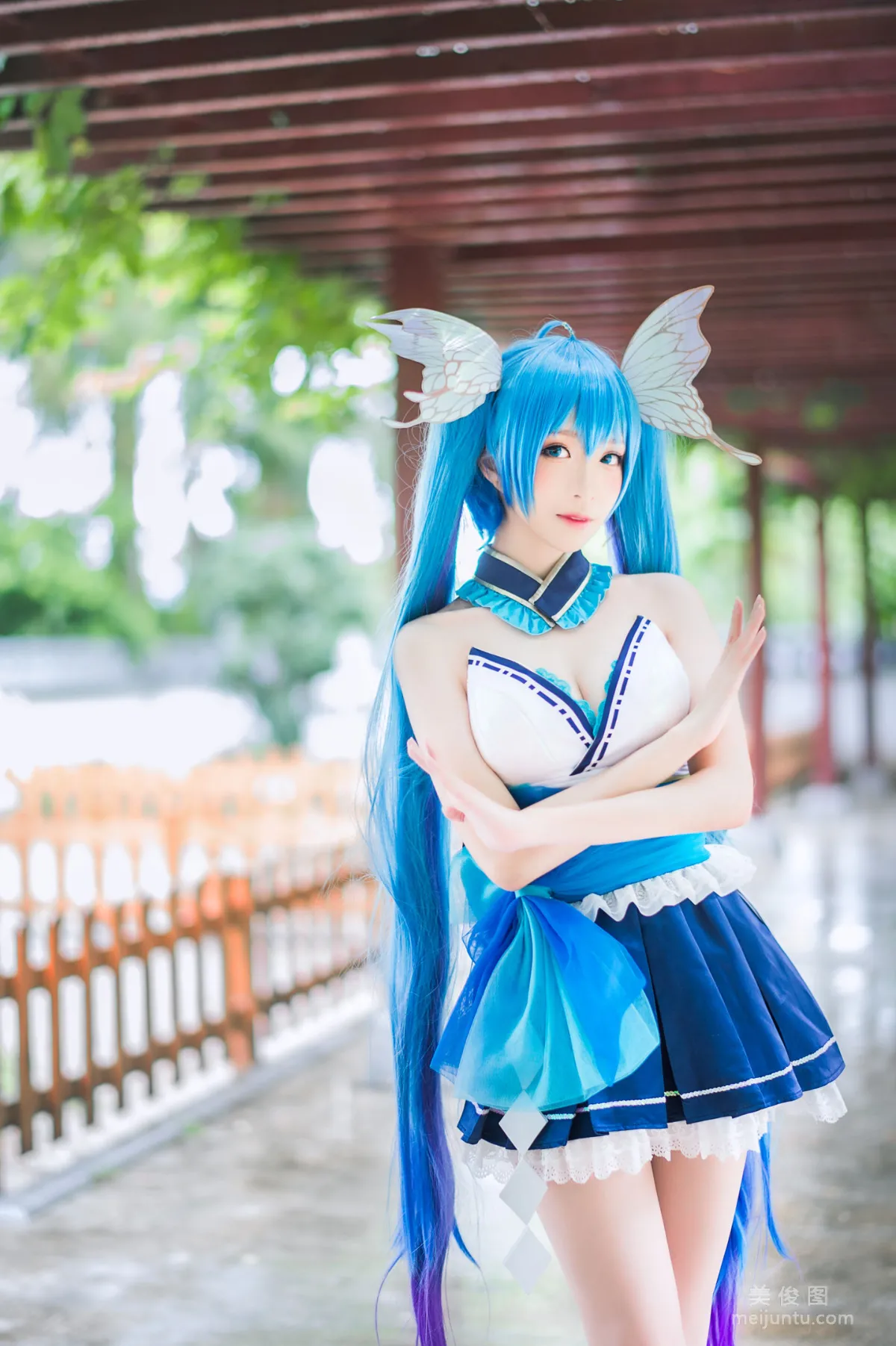 [COS福利] 長腿Coser青青子Js - 初音未來 5