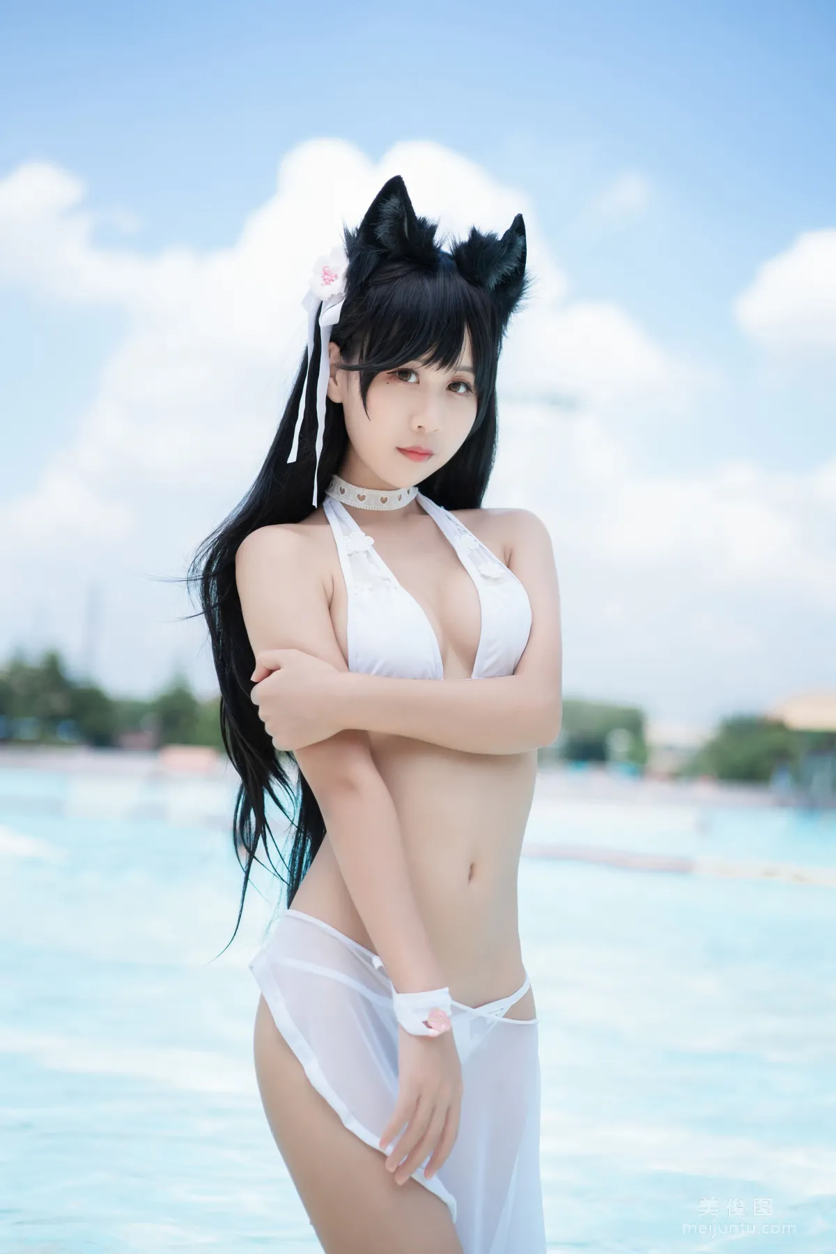 阳光美少女萌芽儿o0 - 爱宕泳装 写真套图20