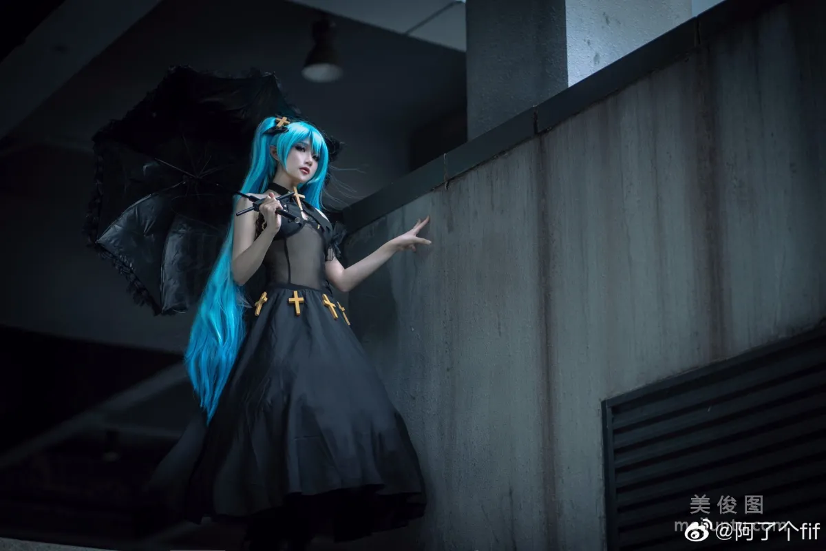 [COS福利] 動漫博主阿了個fifi - 初音 2