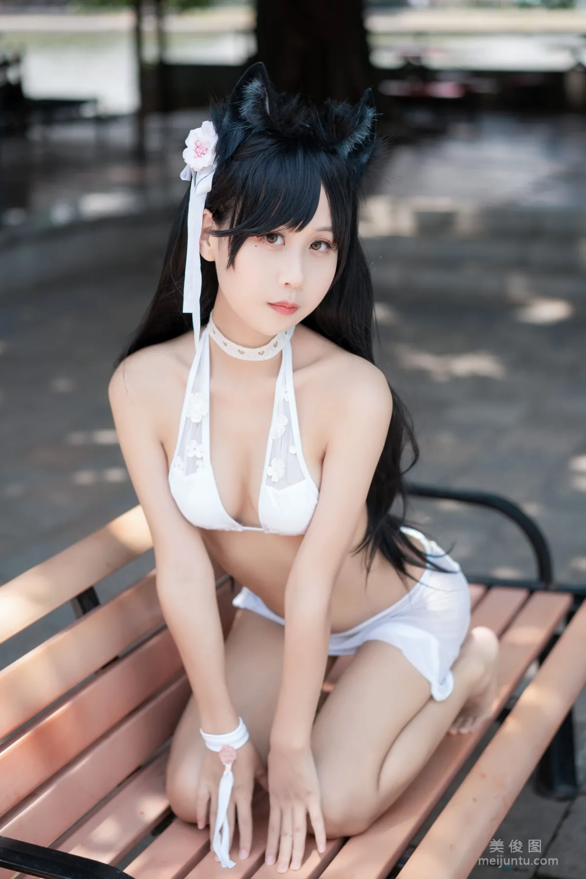 阳光美少女萌芽儿o0 - 爱宕泳装 写真套图26