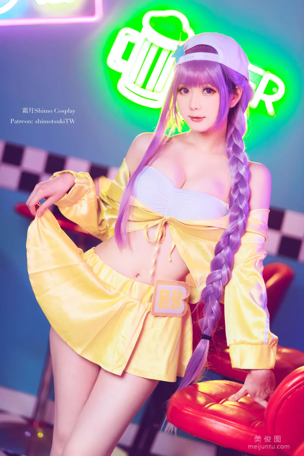 微博妹纸霜月shimo - BB泳装 写真套图9