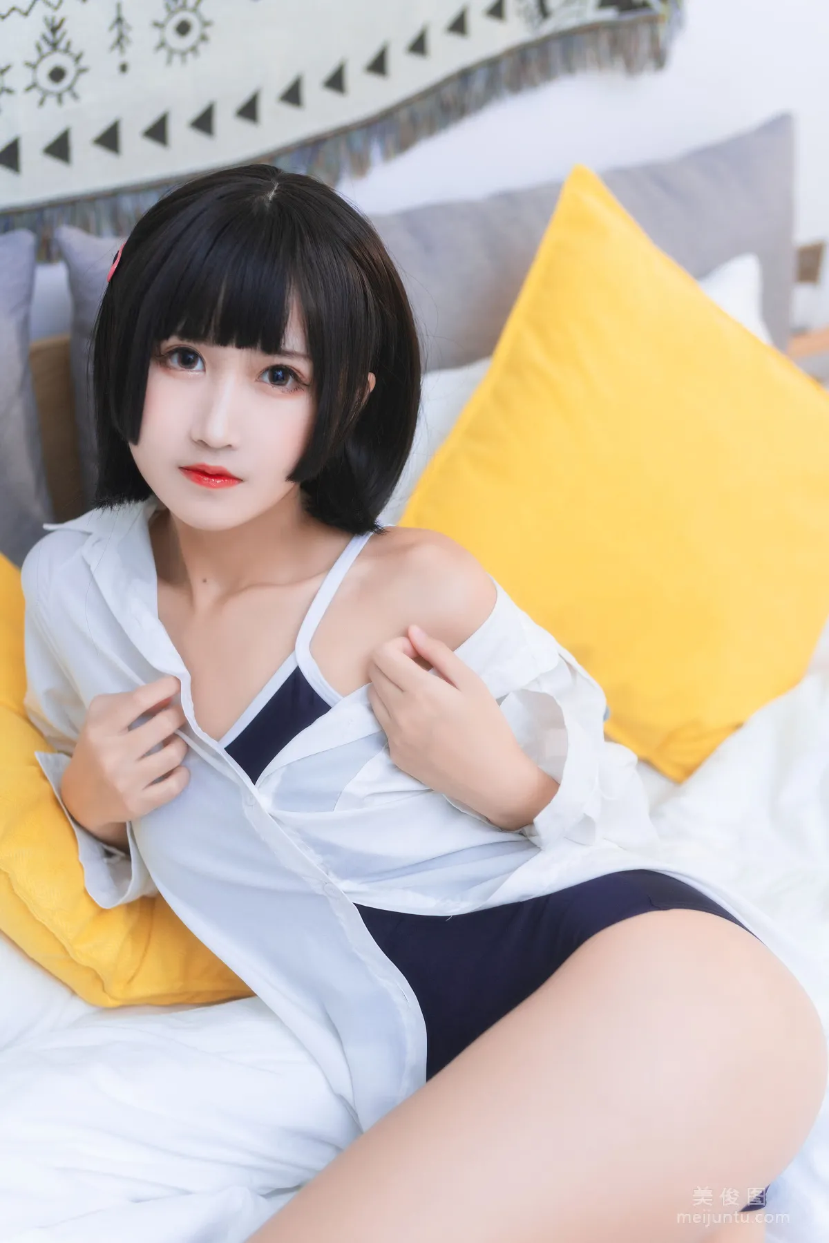 [COS福利] 微博妹子三度_69 - 衬衫日常 写真套图5