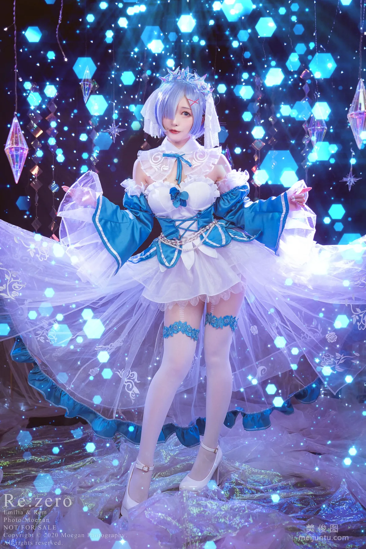 Miyana咪呀&紫玥桃 - 水晶连衣裙 写真套图10