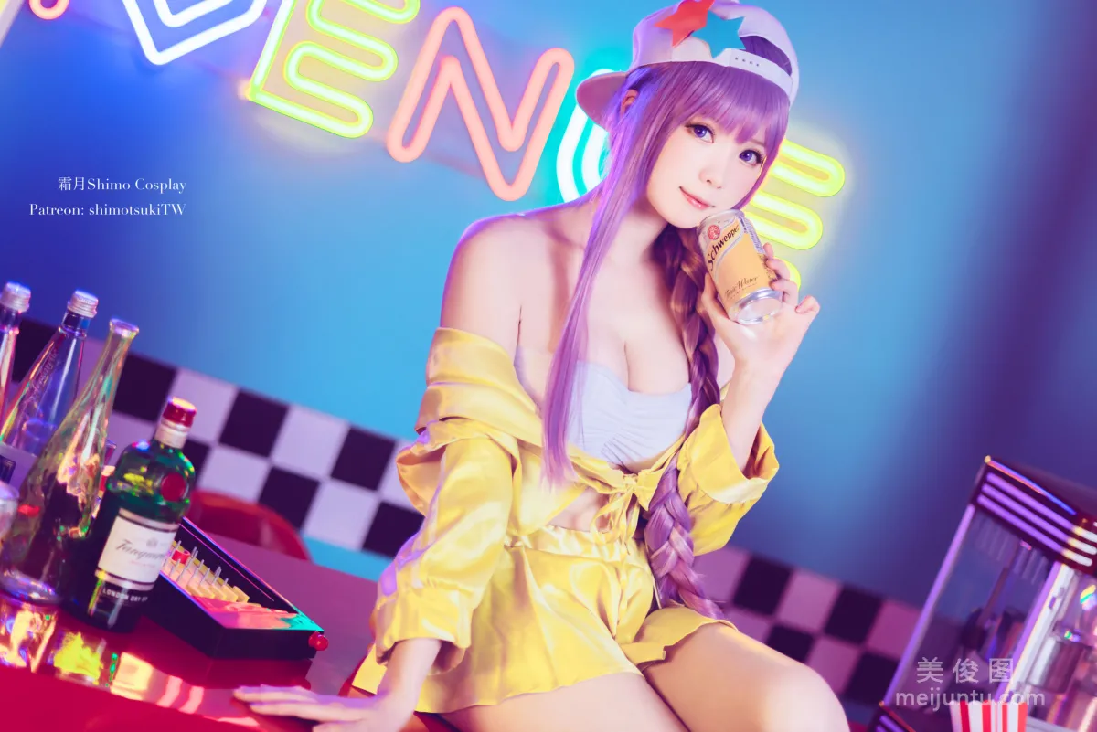 微博妹纸霜月shimo - BB泳装 写真套图3