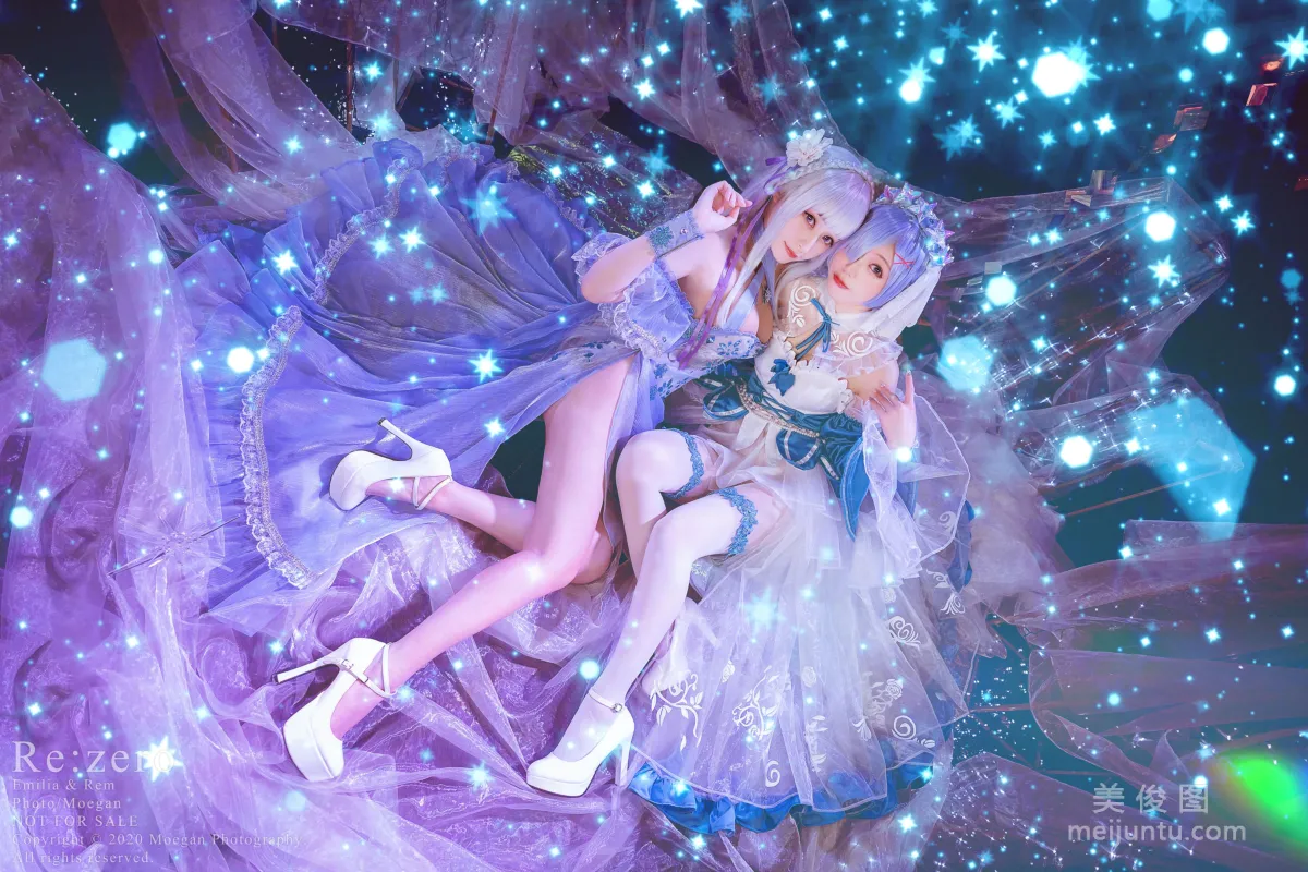 Miyana咪呀&紫玥桃 - 水晶连衣裙 写真套图1