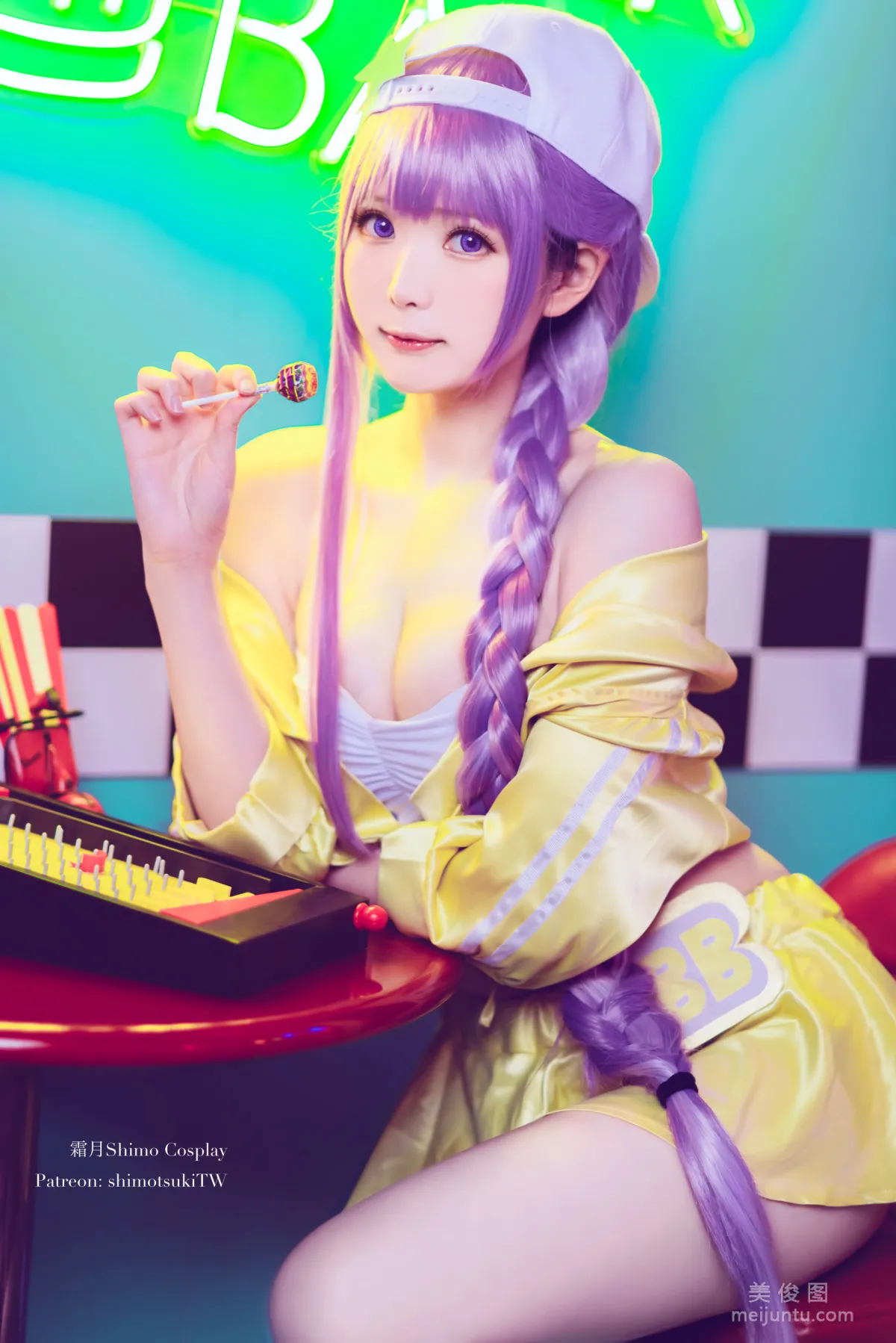 微博妹纸霜月shimo - BB泳装 写真套图4