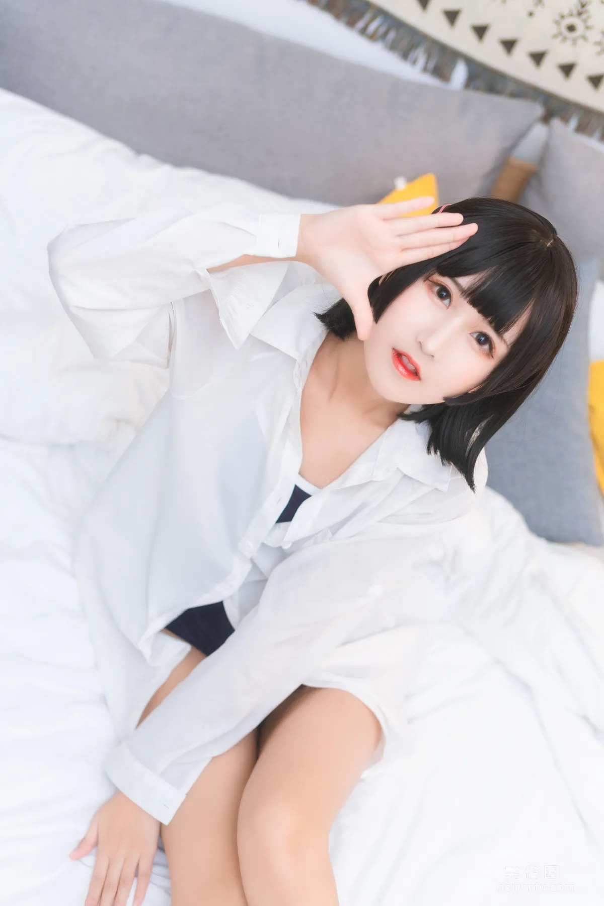 [COS福利] 微博妹子三度_69 - 衬衫日常 写真套图14