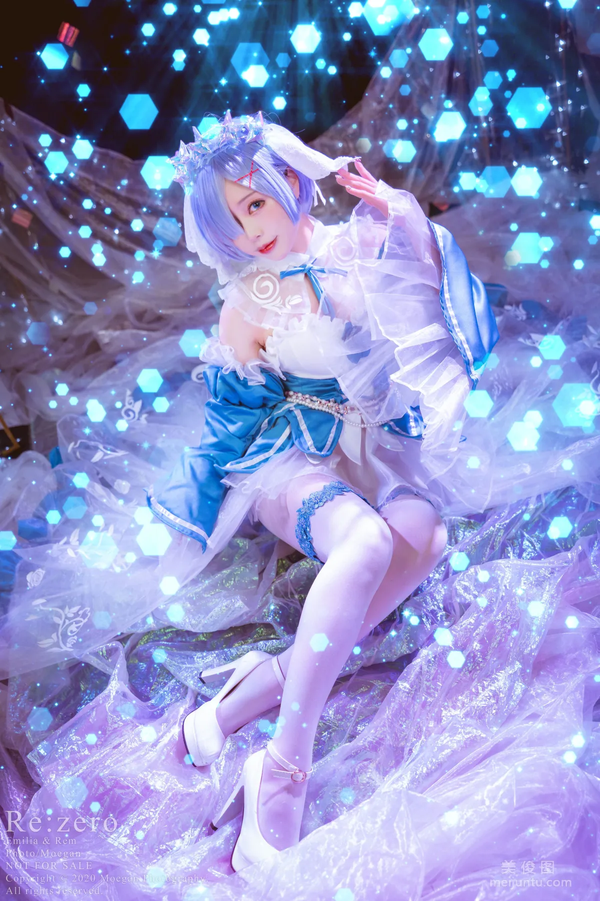 Miyana咪呀&紫玥桃 - 水晶连衣裙 写真套图9