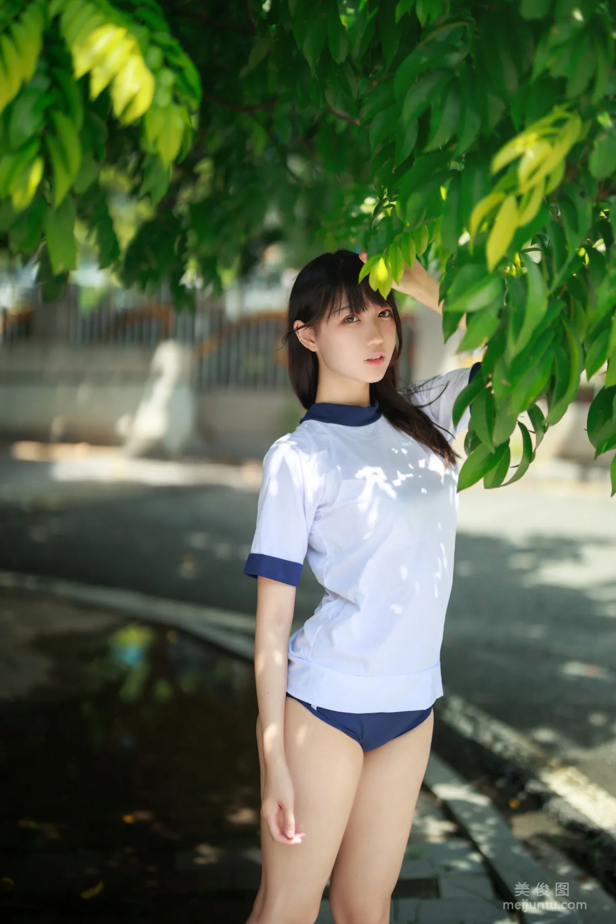 [COS福利] 周叽是可爱兔兔 - 体操服4