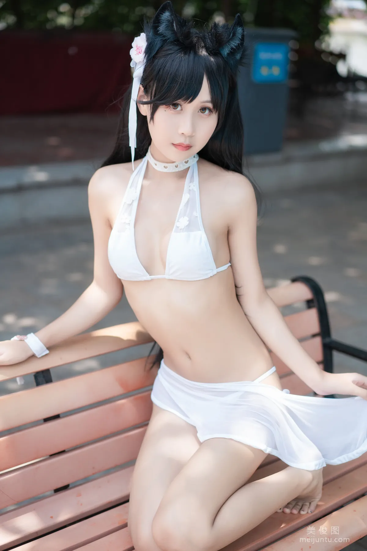 阳光美少女萌芽儿o0 - 爱宕泳装 写真套图25