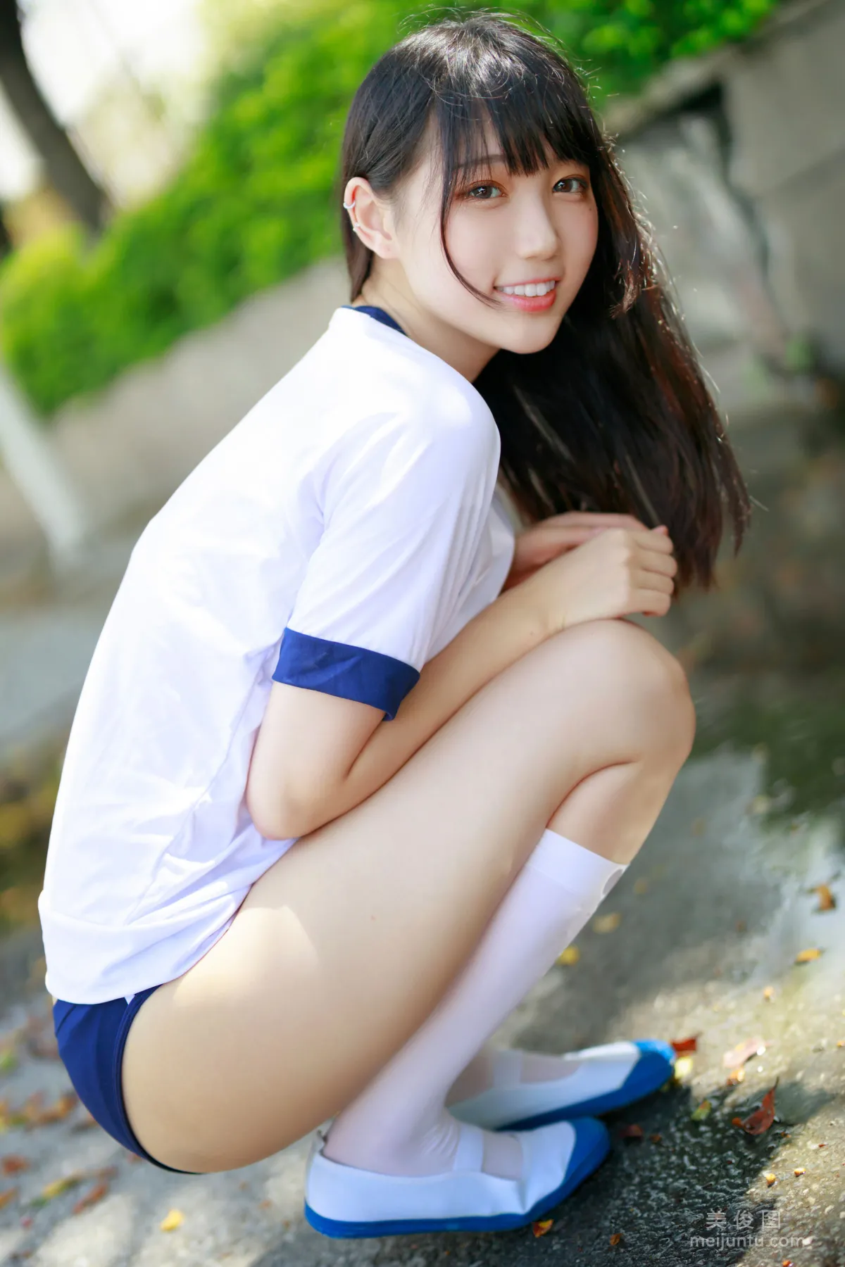 [COS福利] 周叽是可爱兔兔 - 体操服3