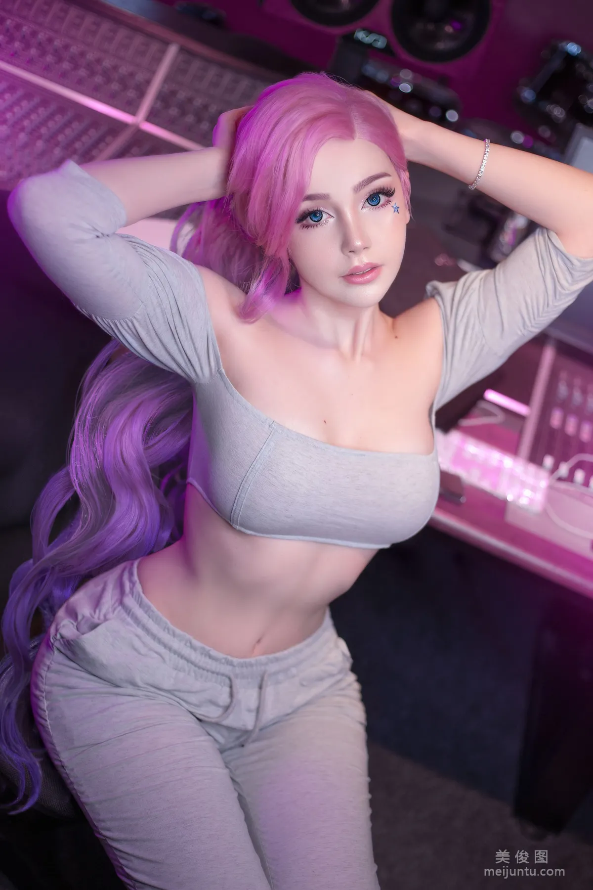 [COS福利] 国外美女SayaTheFox - KDA8