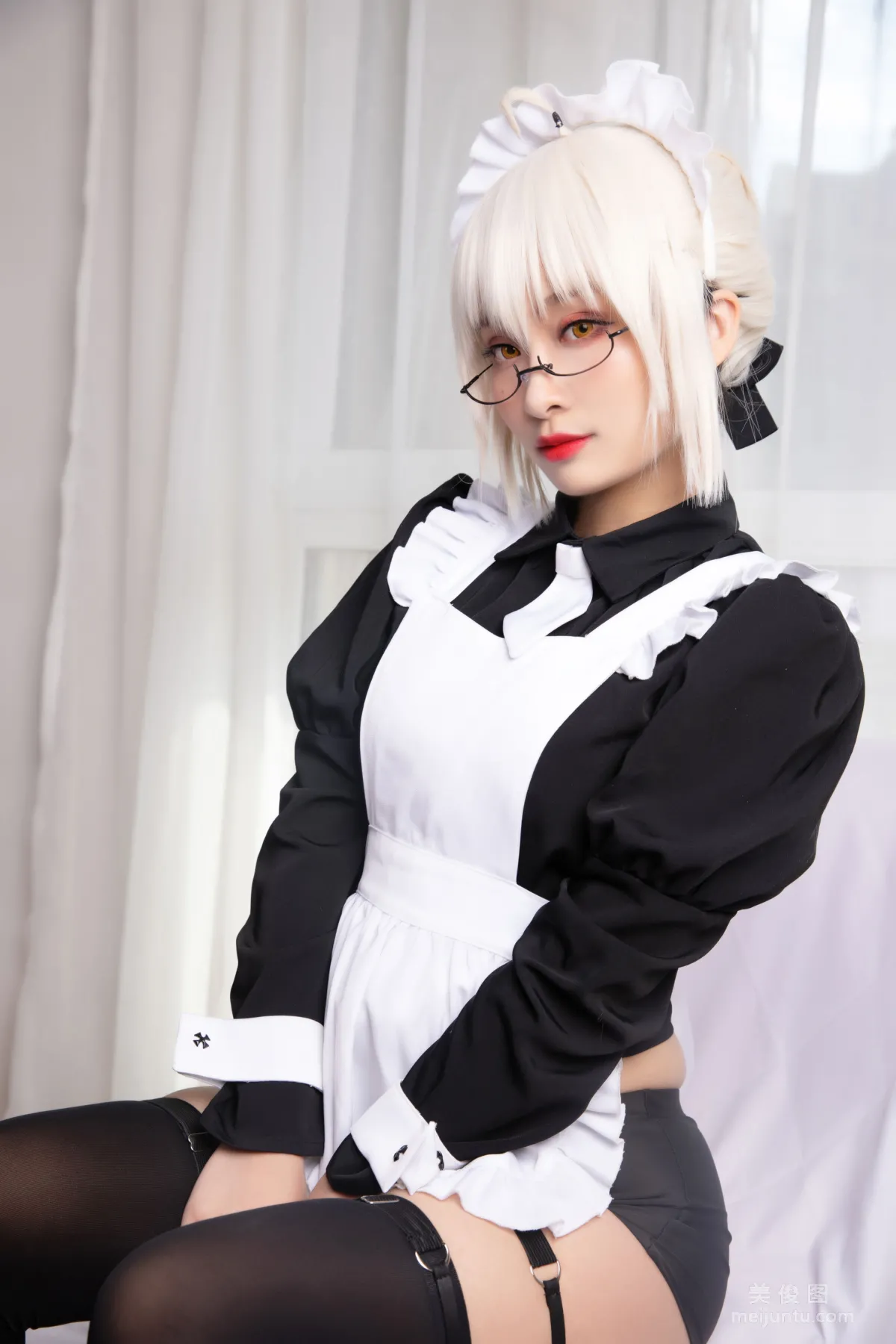 [COS福利] 洛璃LoLiSAMA - BX女仆32