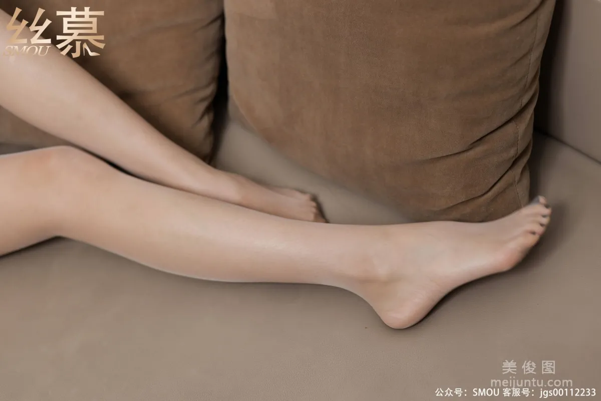 [丝慕社SMOU] SM446 紫宁 《轻薄丝滑美腿袜》 丝袜美腿写真74