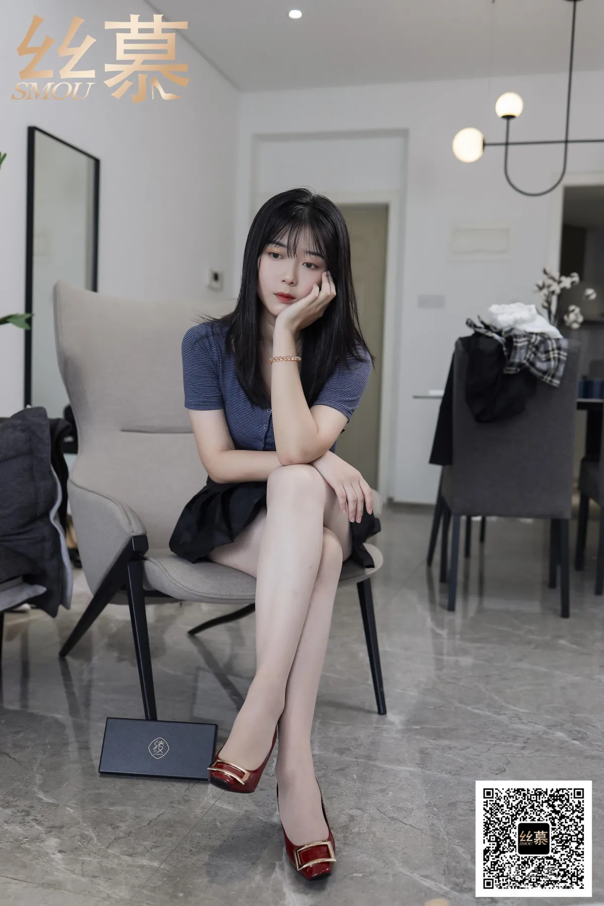 [丝慕SMOU] 特定集TX078 学妹 《百褶裙回忆》 写真套图11