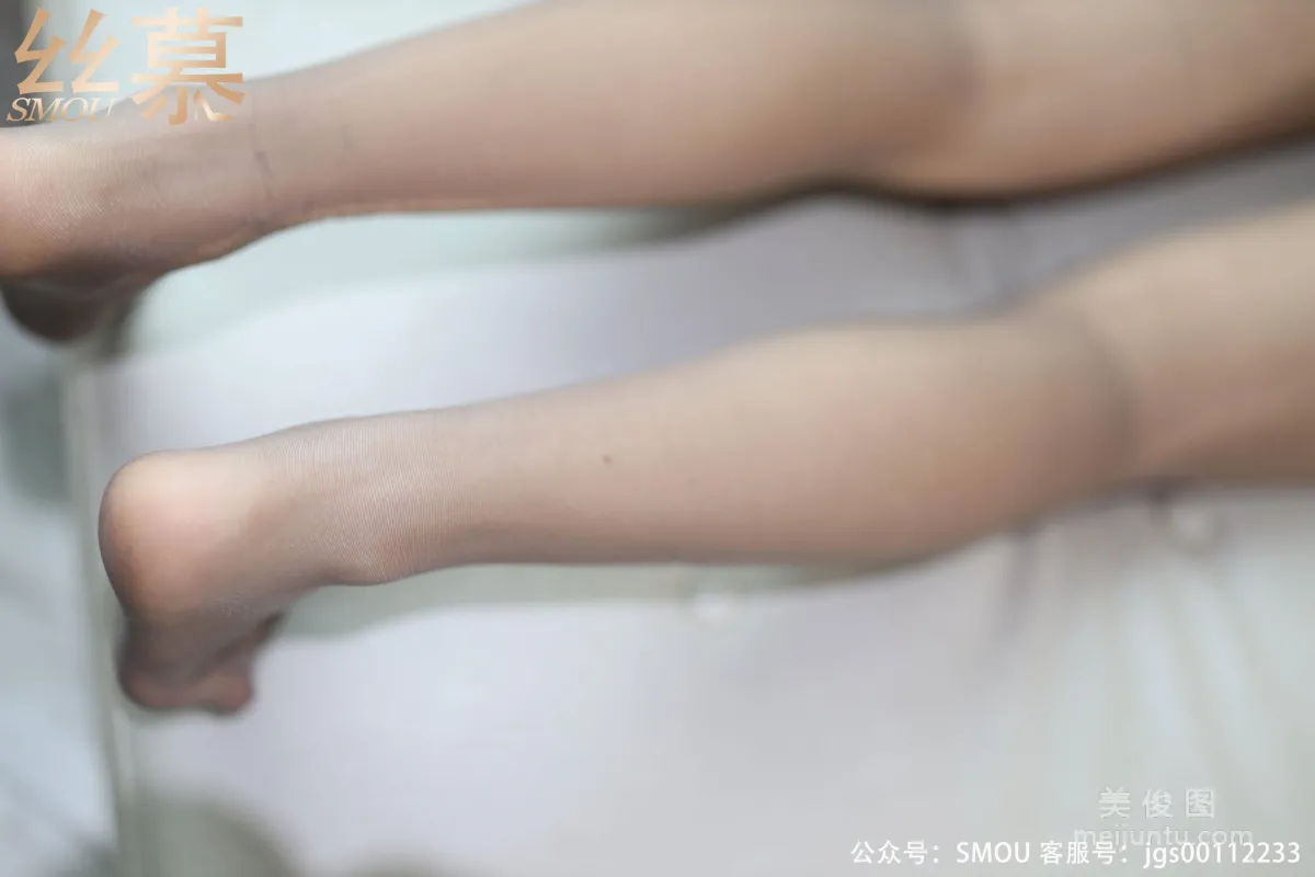 [丝慕社SMOU] SM439 米朵 《细闪高跟鞋》 丝袜美腿写真47