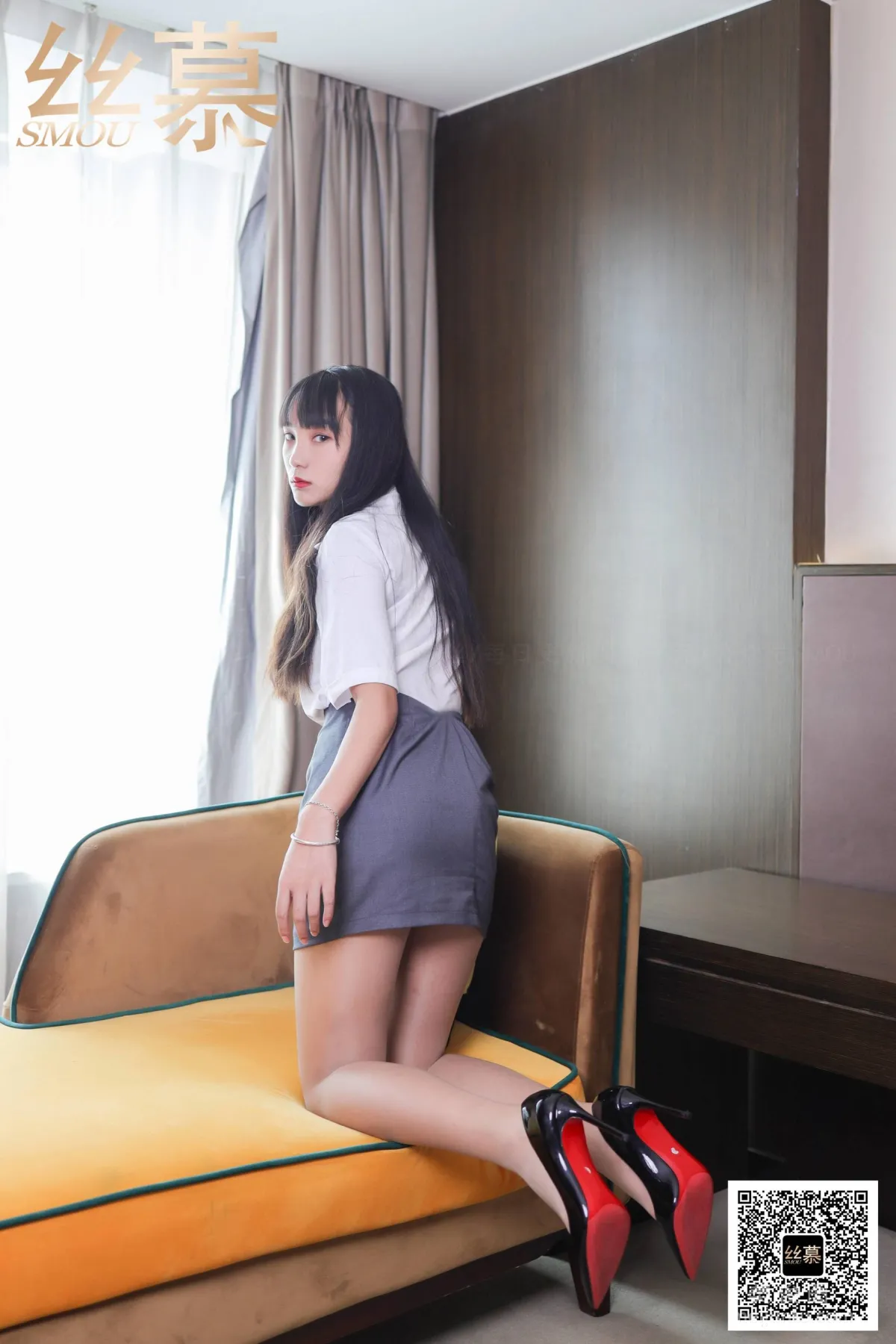 [丝慕SMOU] 特定集TX086 新模 《高跟鞋玩家》 丝袜美腿写真10