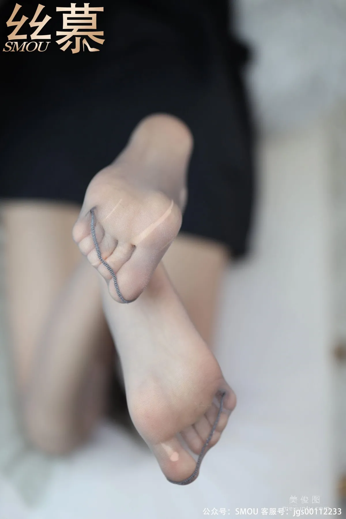 [丝慕社SMOU] SM439 米朵 《细闪高跟鞋》 丝袜美腿写真45