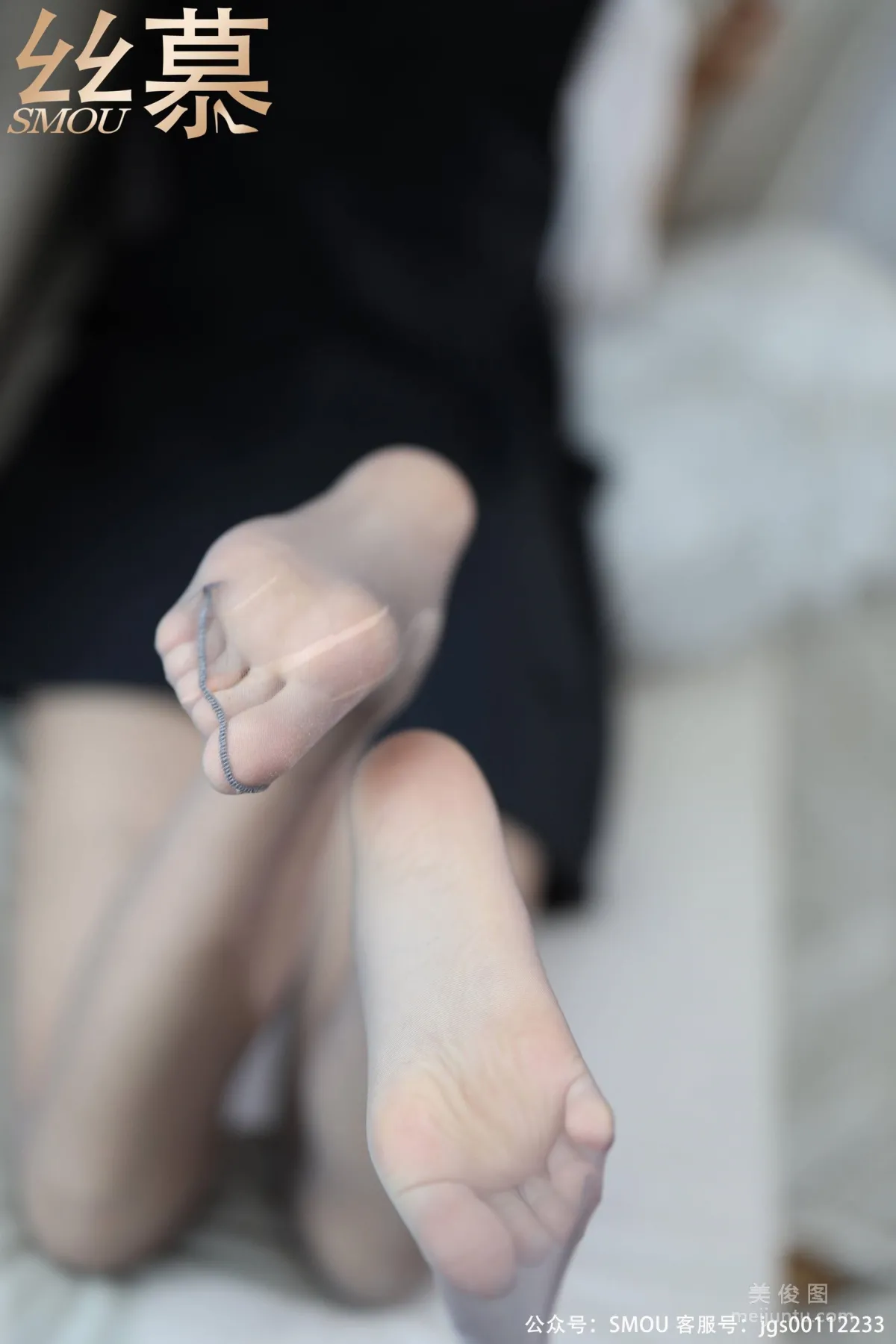 [丝慕社SMOU] SM439 米朵 《细闪高跟鞋》 丝袜美腿写真46