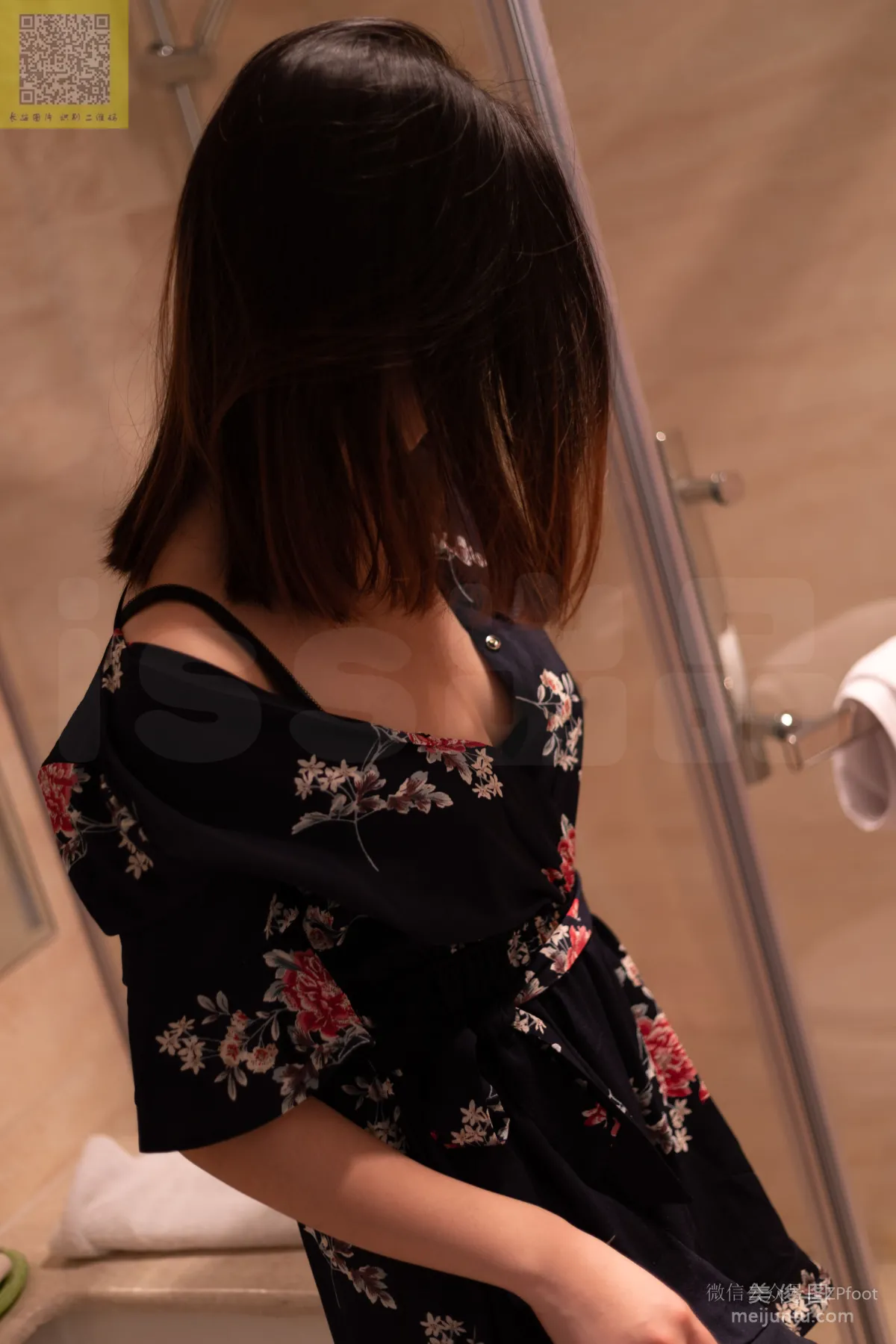[LSS山茶摄影] NO.297 小辛的肉丝碎花裙37