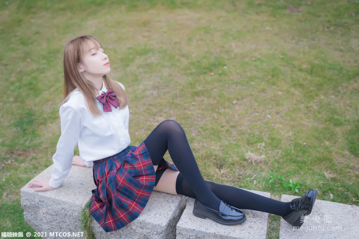 [喵糖映畫] VOL.388 戶外制服 寫真套圖 23