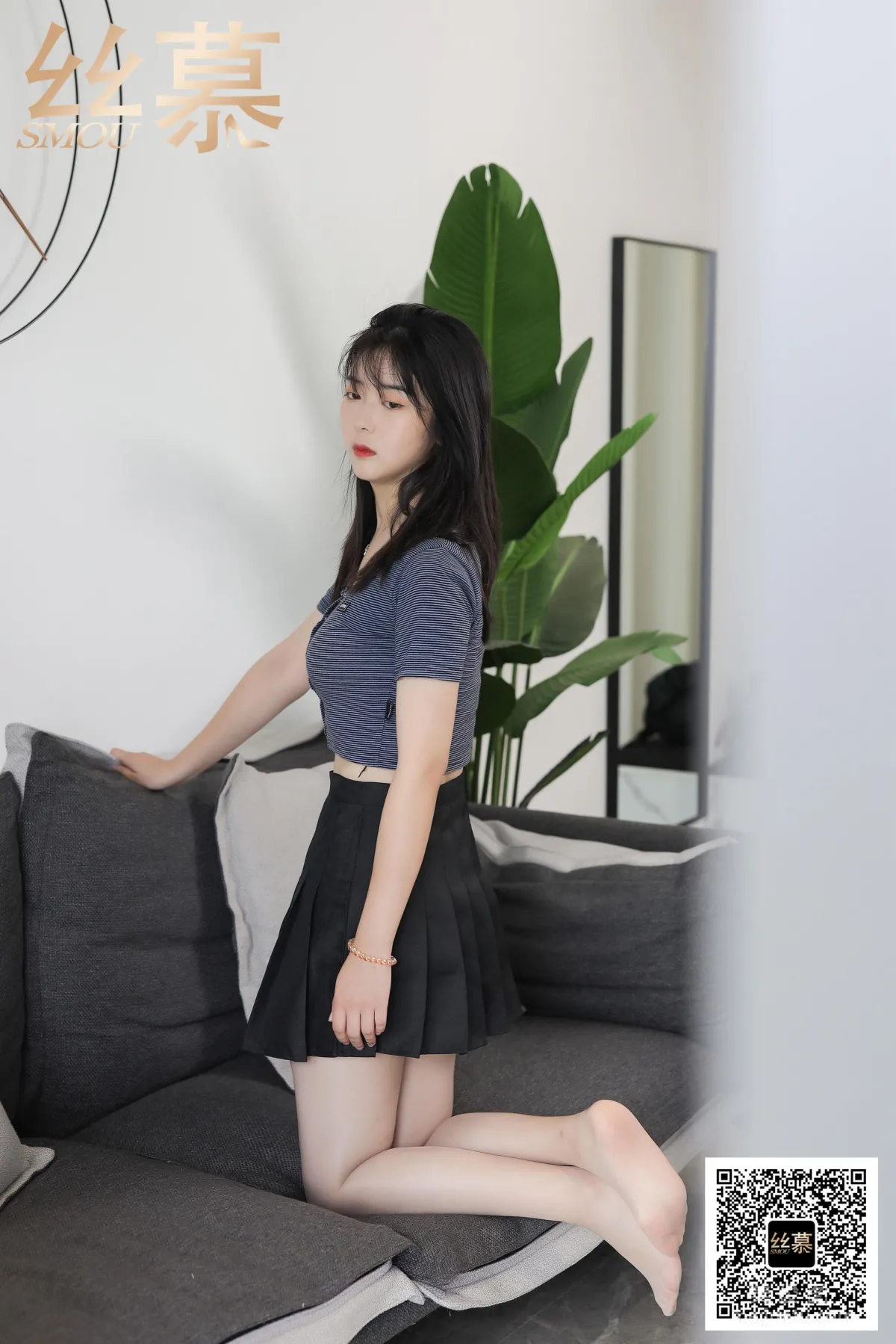 [丝慕SMOU] 特定集TX078 学妹 《百褶裙回忆》 写真套图49