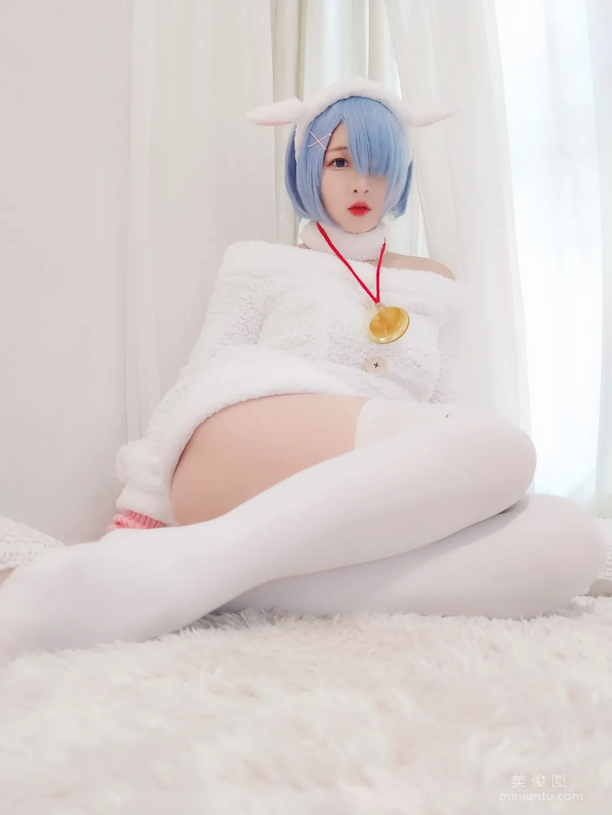 [COS福利] 二次元美女古川kagura - 蕾姆2 32