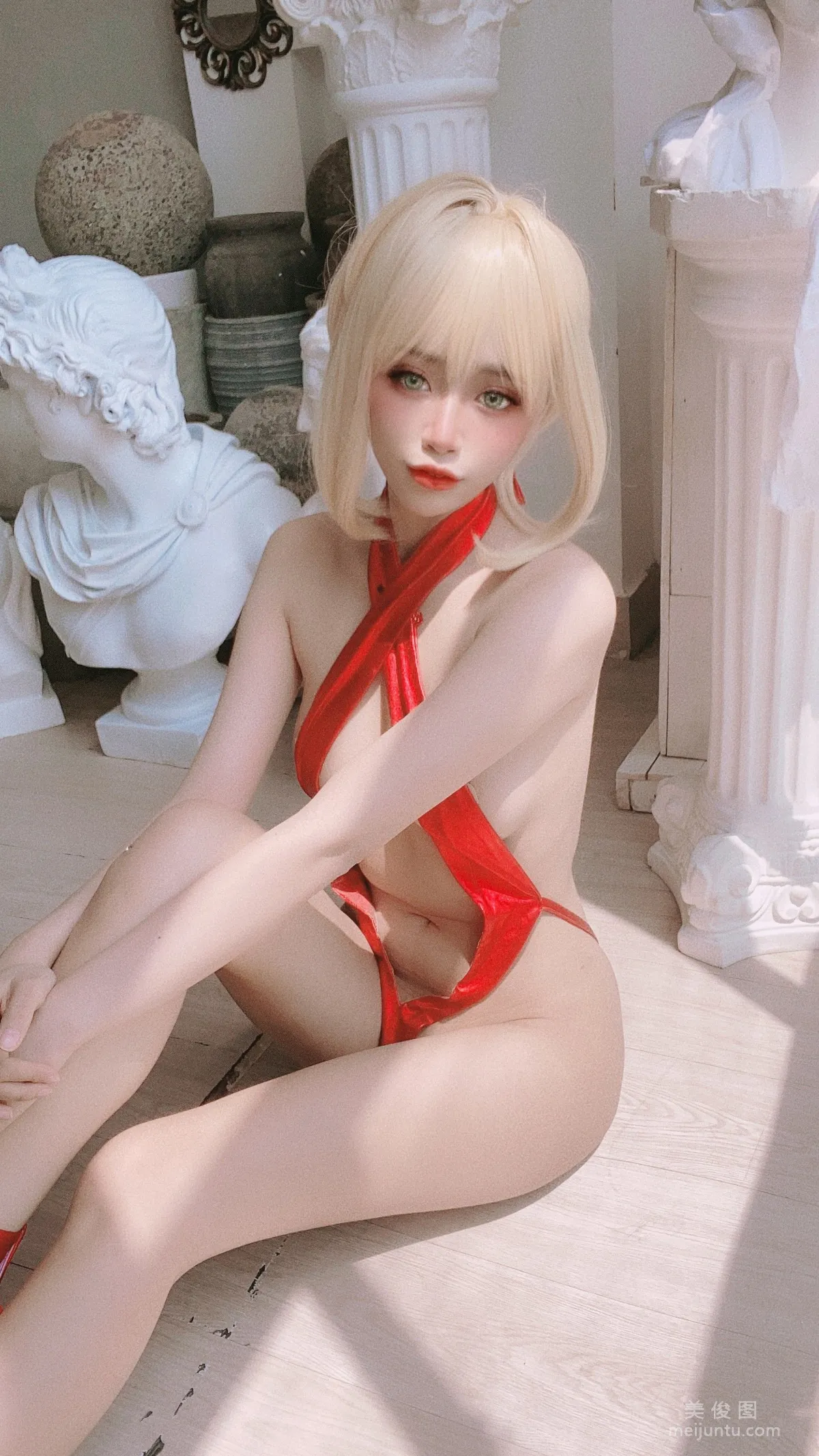 [COS福利] Byoru - Nero Swimsuit 尼祿泳裝 20