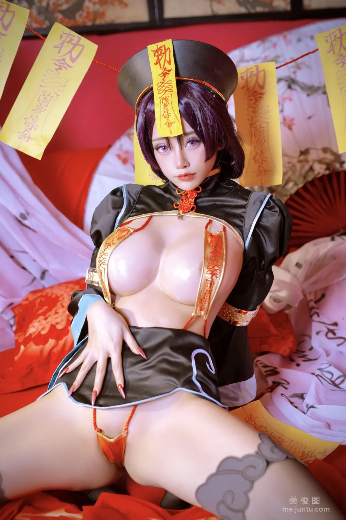 [COS福利] 日本性感萝莉Byoru - Mama Jiangshi 小僵尸4