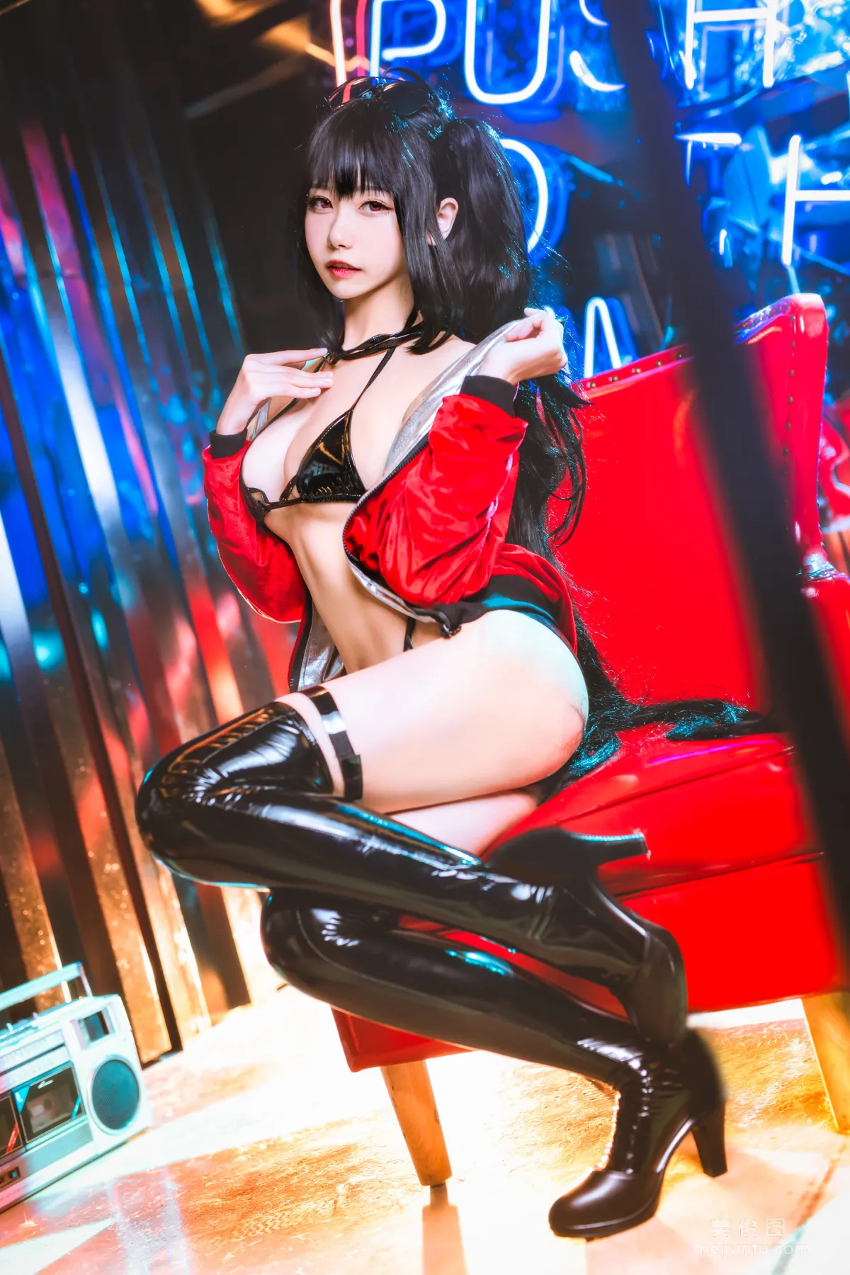 [COS福利] 微博妹子Momoko葵葵 - 大鳳之賽車 5