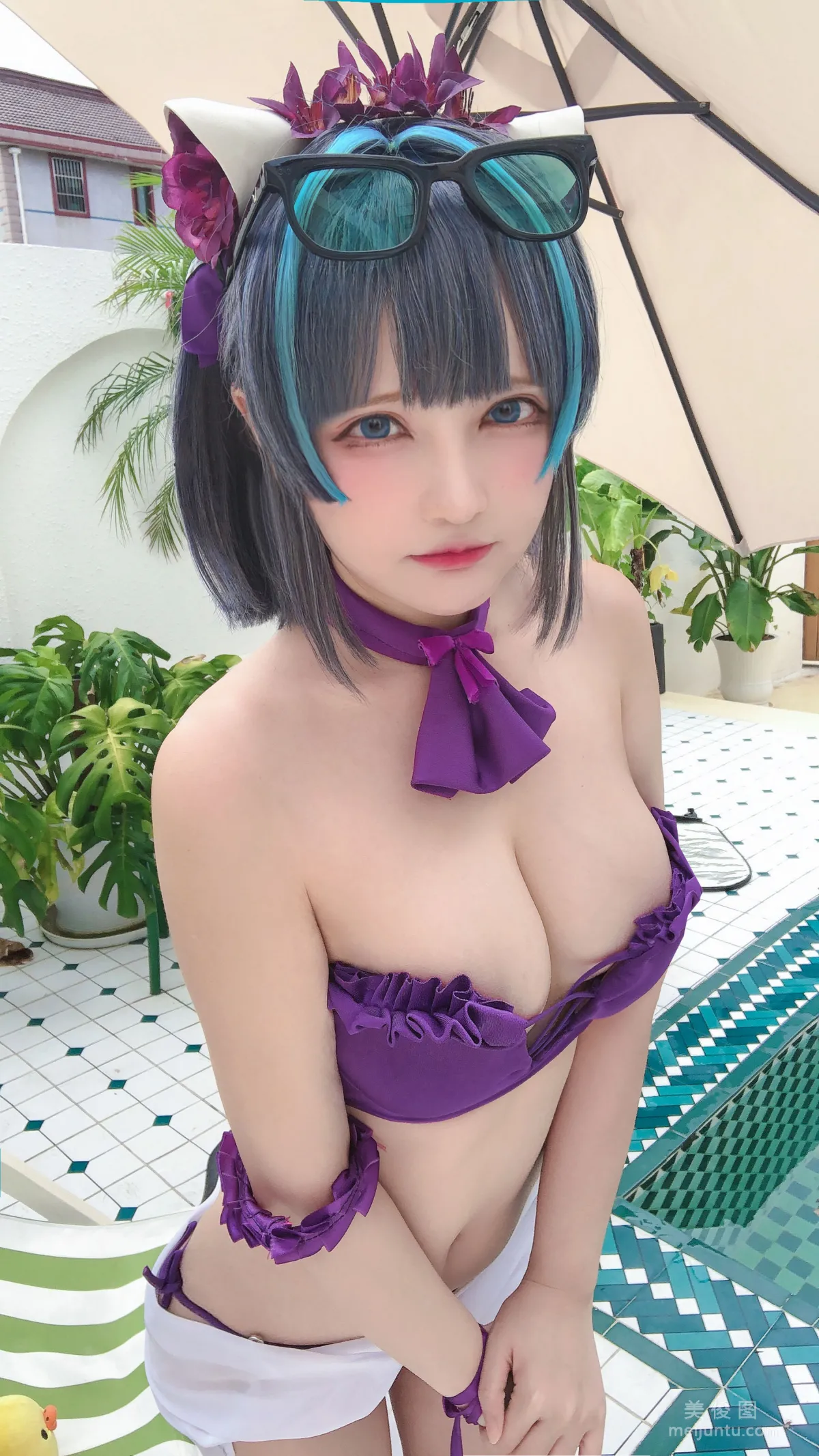 [COS福利] 千夜未來（Senya Miku）- 柴郡電子 寫真套圖 31