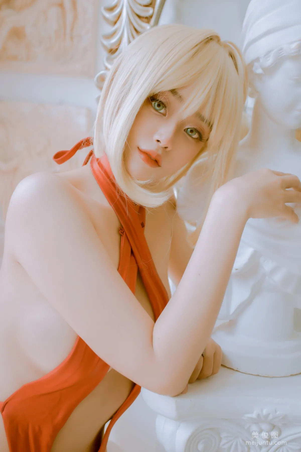 [COS福利] Byoru - Nero Swimsuit 尼祿泳裝 42