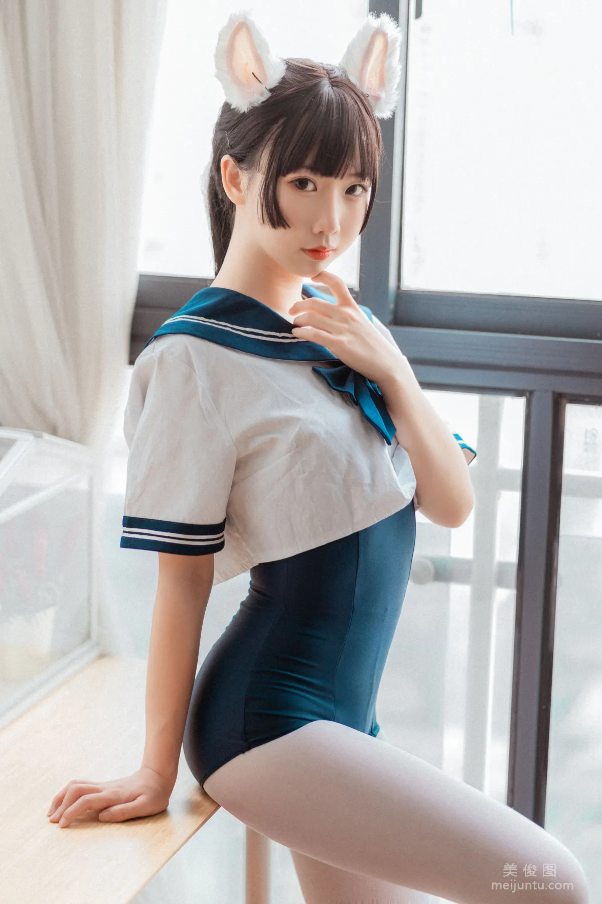 [COS福利] 面餅仙兒 - 水手服 死庫水 5