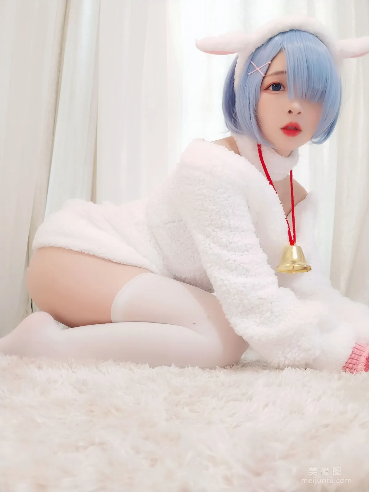 [COS福利] 二次元美女古川kagura - 蕾姆2 26