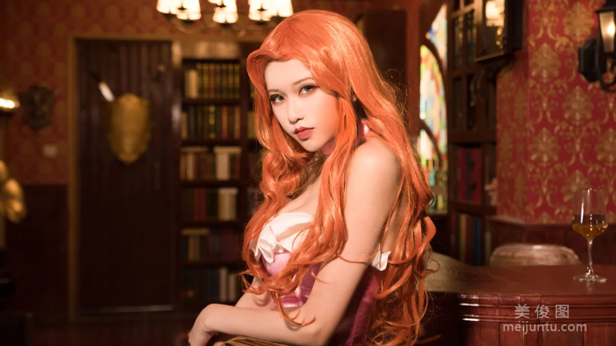 The Vagrant Cosplay Album - 舞女 樱花病少女 写真套图16