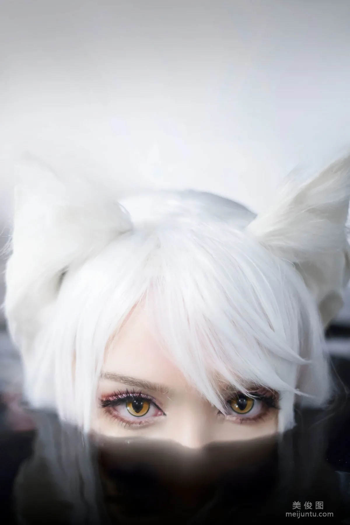 国外美女SayaTheFox - 白毛狐狸1