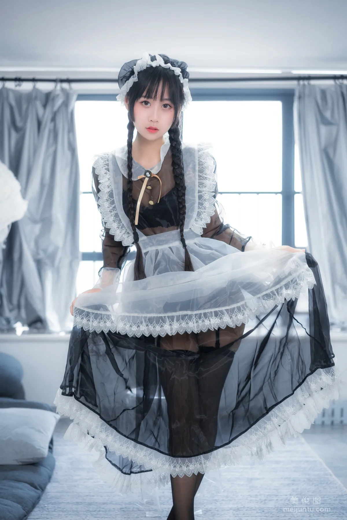 [COS福利] 萌芽儿o0 - 透明女仆21