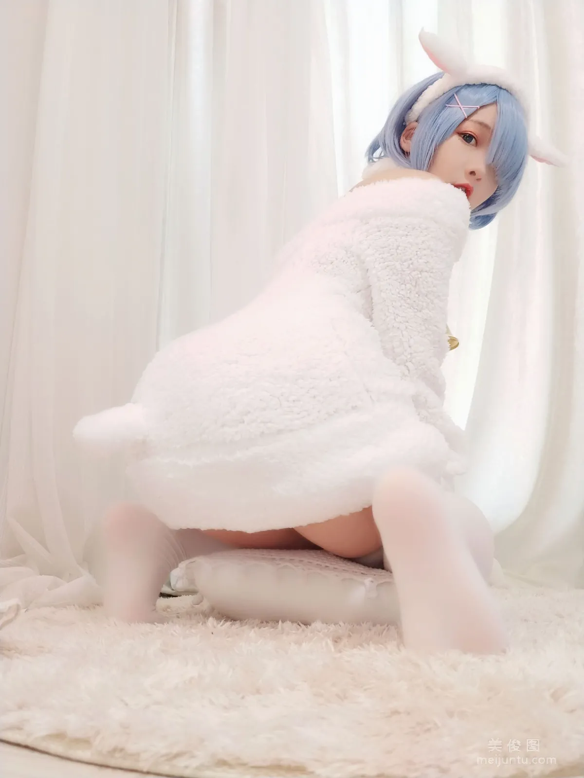[COS福利] 二次元美女古川kagura - 蕾姆2 4