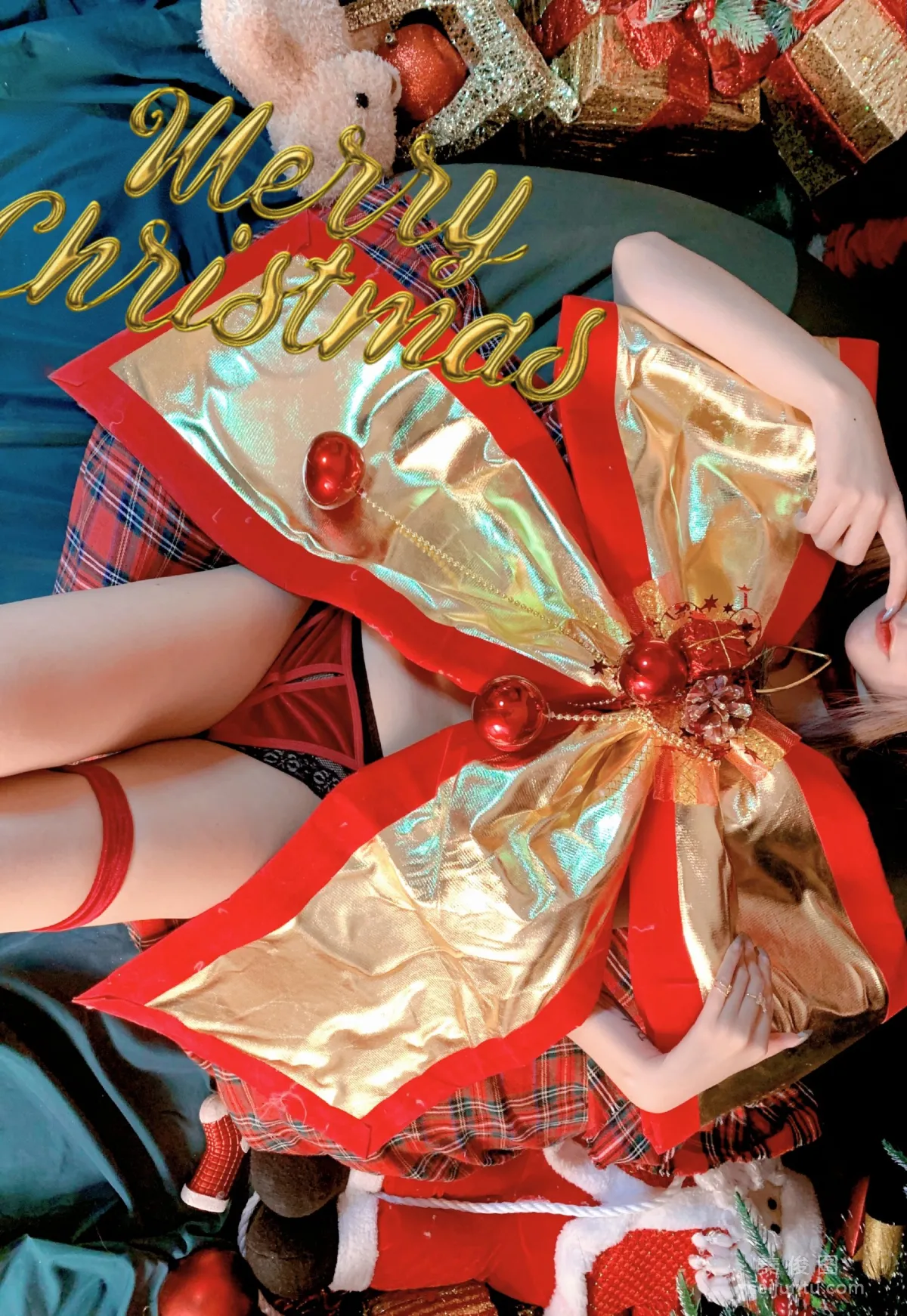 [COS福利] 巨乳貓九醬Sakura - 聖誕特輯 2