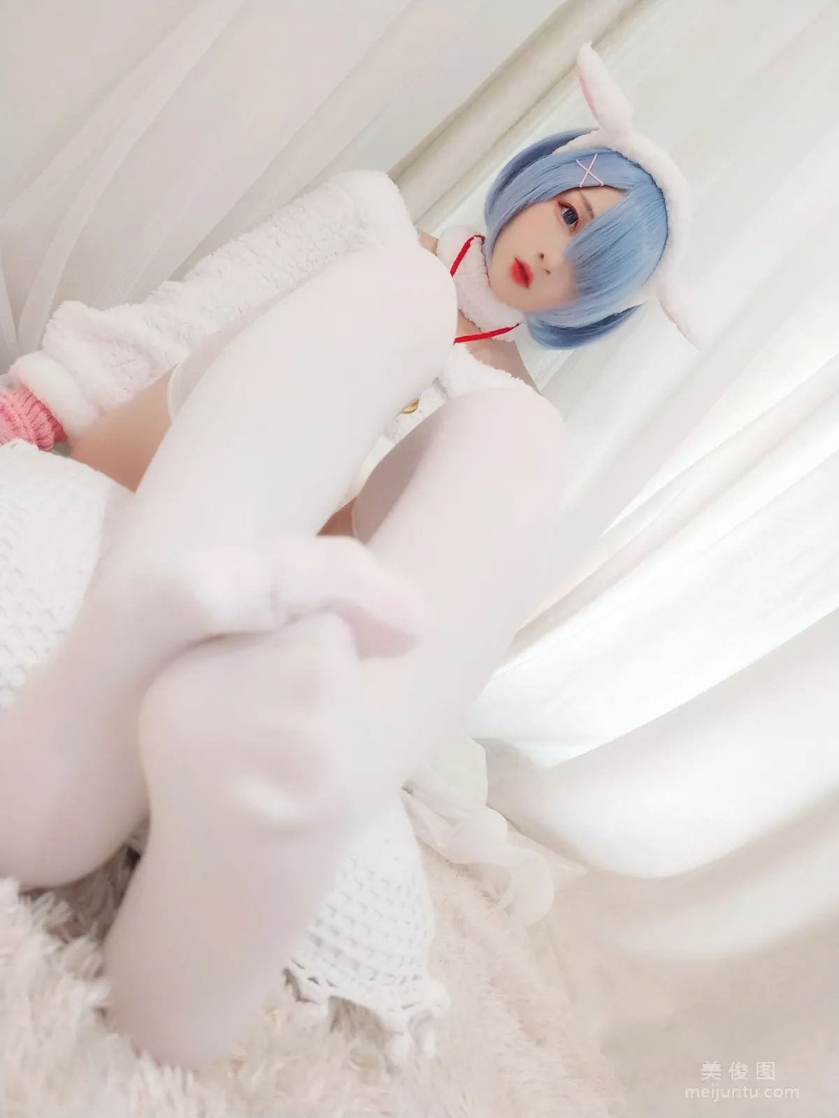 [COS福利] 二次元美女古川kagura - 蕾姆2 5